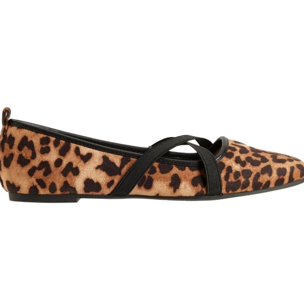 BRAND NEW RACHEL ROY ANIMAL PRINT CALM X-BAND  WIMEN'S FLAT